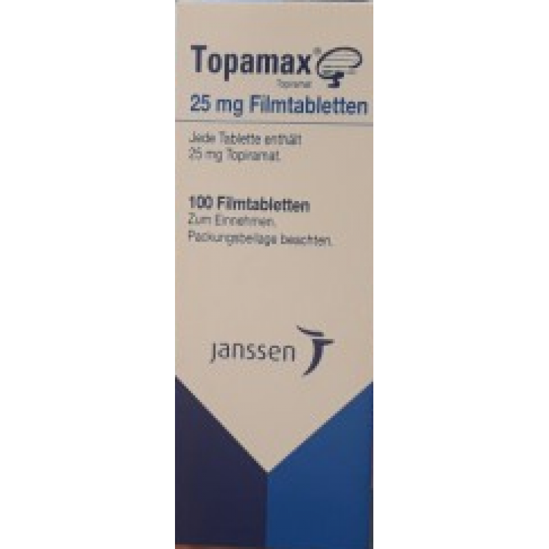 Купить Топамакс TOPAMAX 25 мг/100 таблеток в Москве